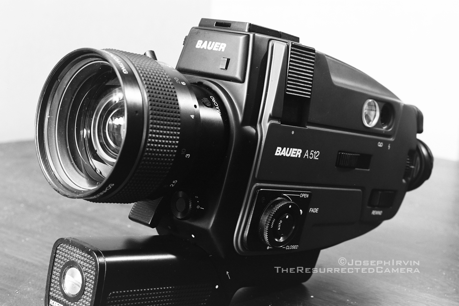 Super 8 camera: Bauer A512 | The Resurrected Camera